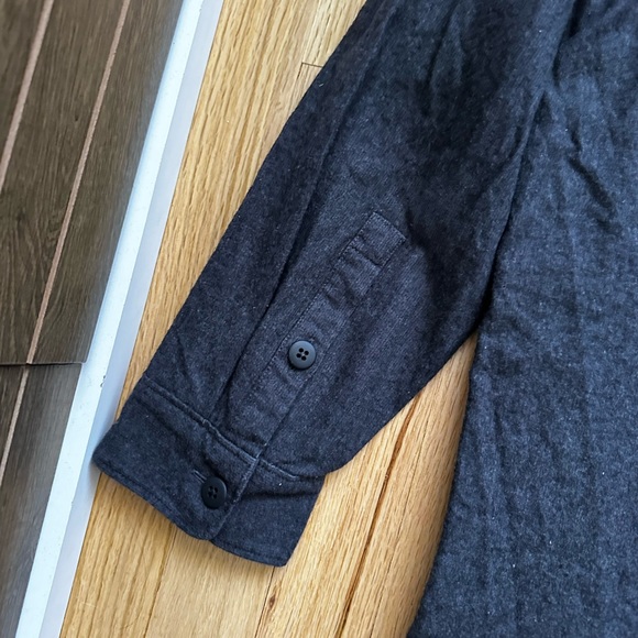 Madewell charcoal long sleeve dress - Picture 2 of 4